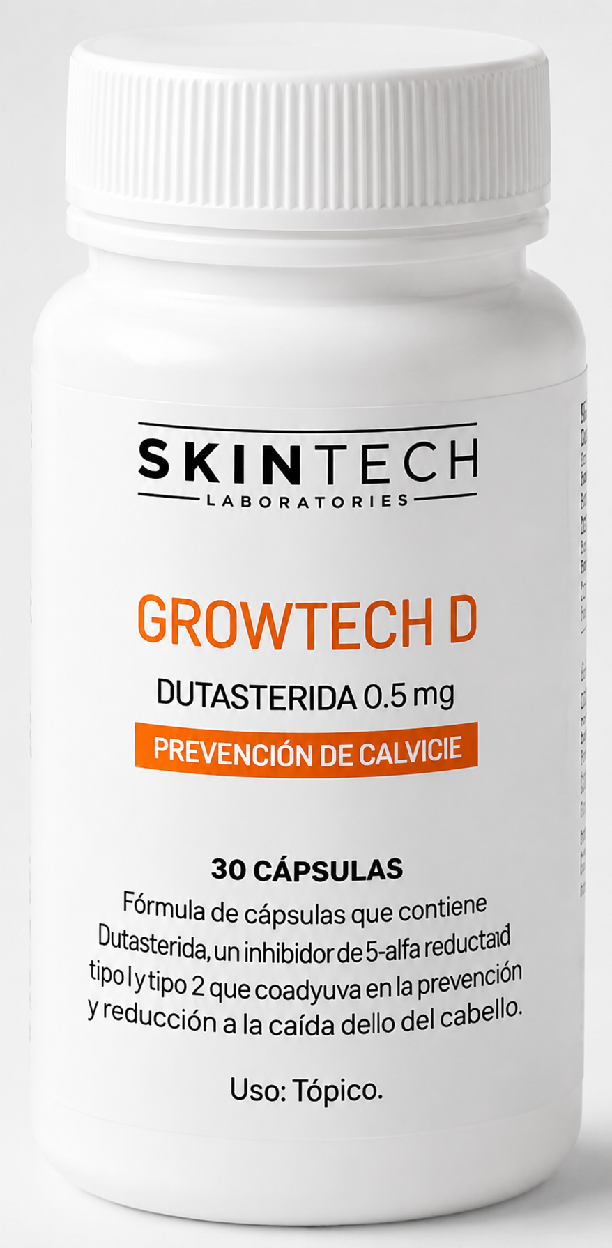 GROWTECH DUTASTERIDA 0.5 MG 30 CAPS
